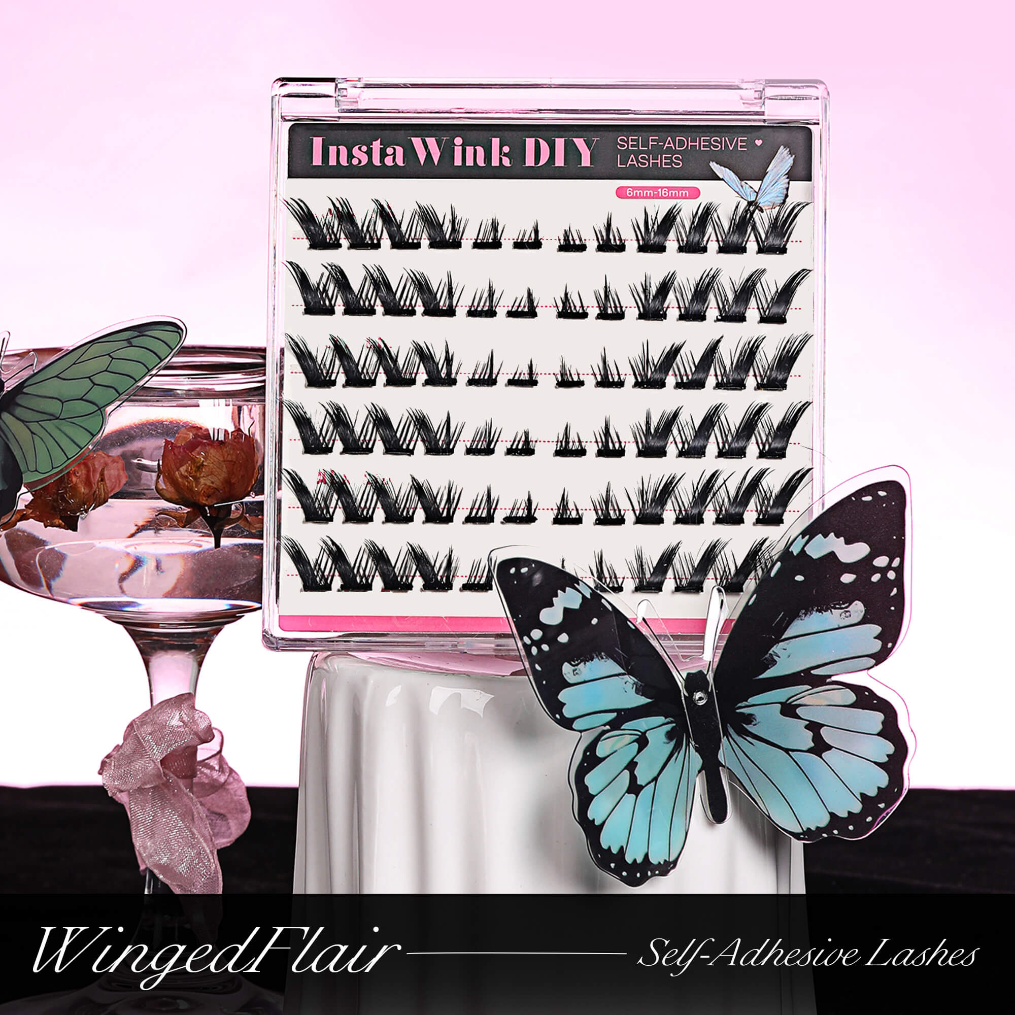 DIY Self-adhesive Cluster Lash Bundles(Big Deal)