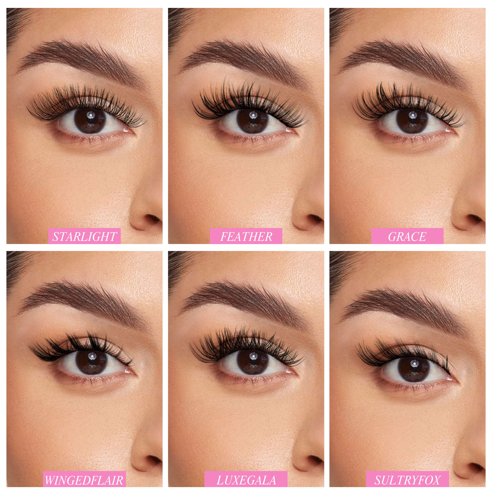 DIY Self-adhesive Cluster Lash Bundles（Big Deal）